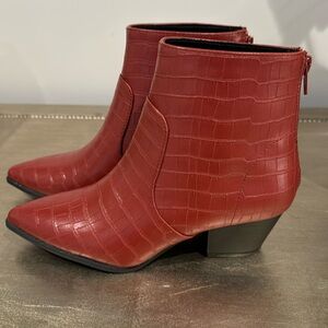 Western ankle boots